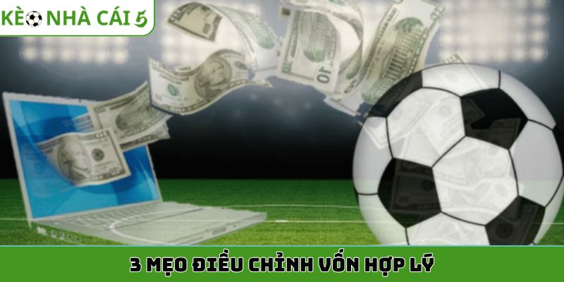 3 mẹo điều chỉnh vốn hợp lý